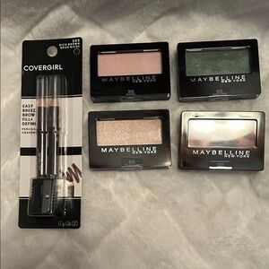 COVERGIRL Brow Pencil with Maybelline Eyeshadow Set